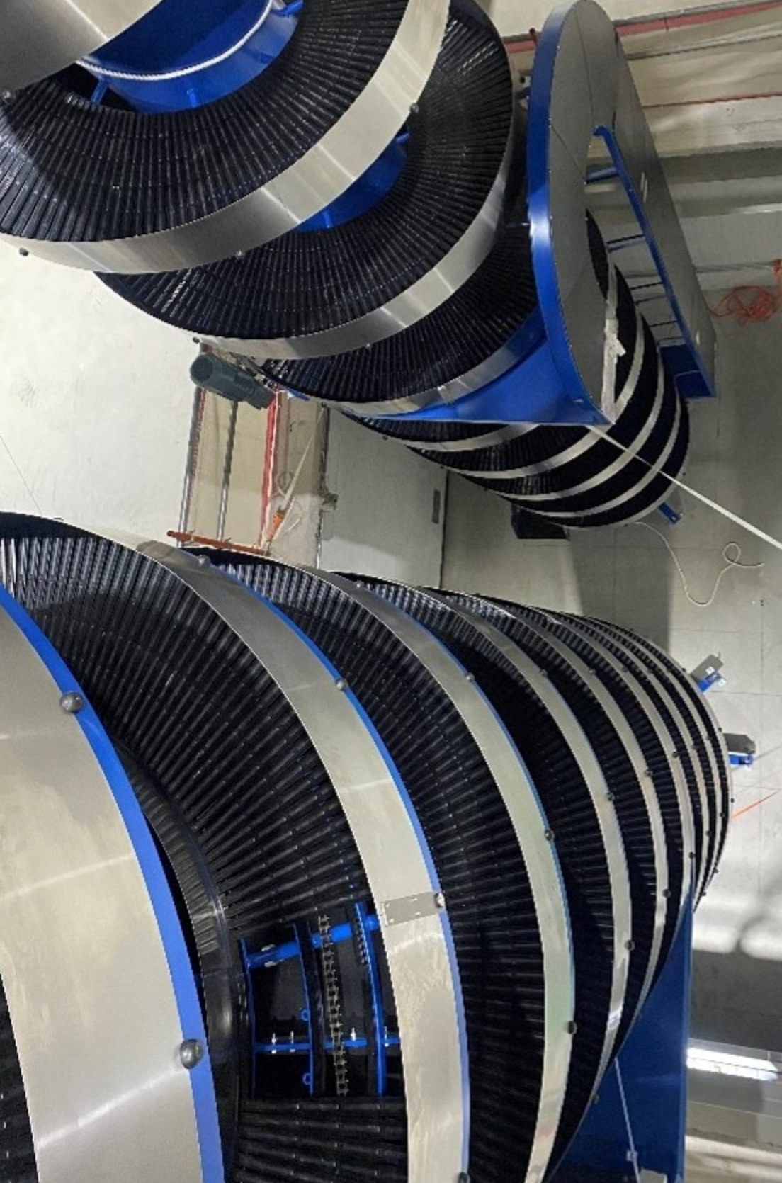 AmbaFlex spiral conveyor 52 meters high