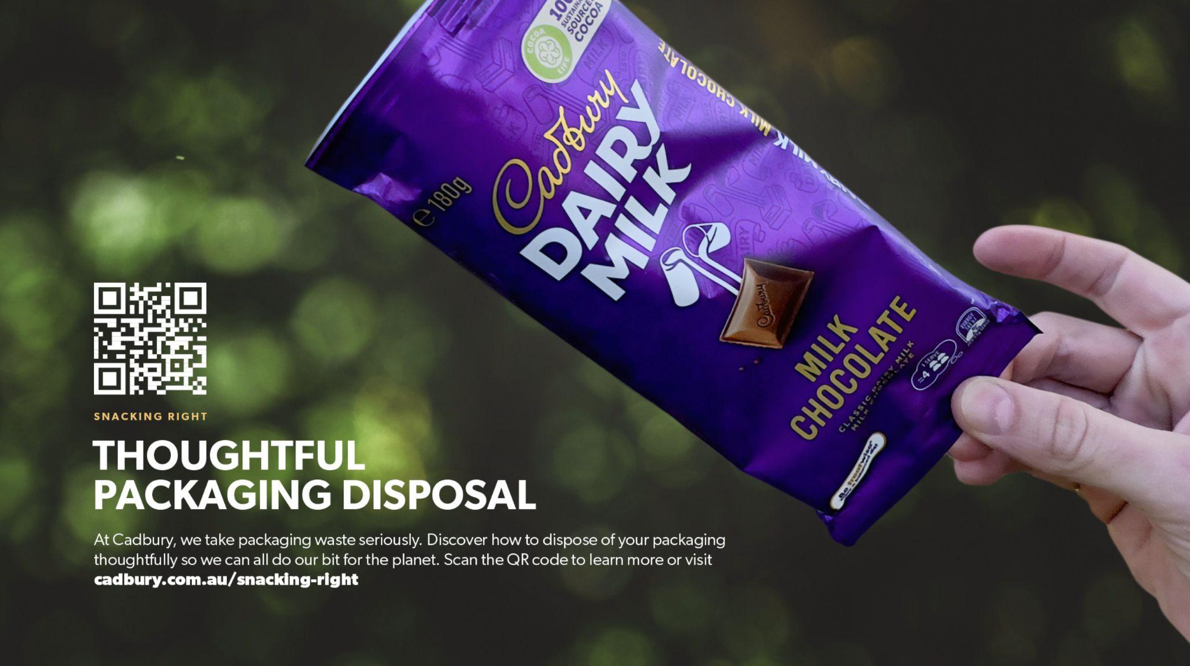 Cadbury Snacking Right credit Mondelēz International