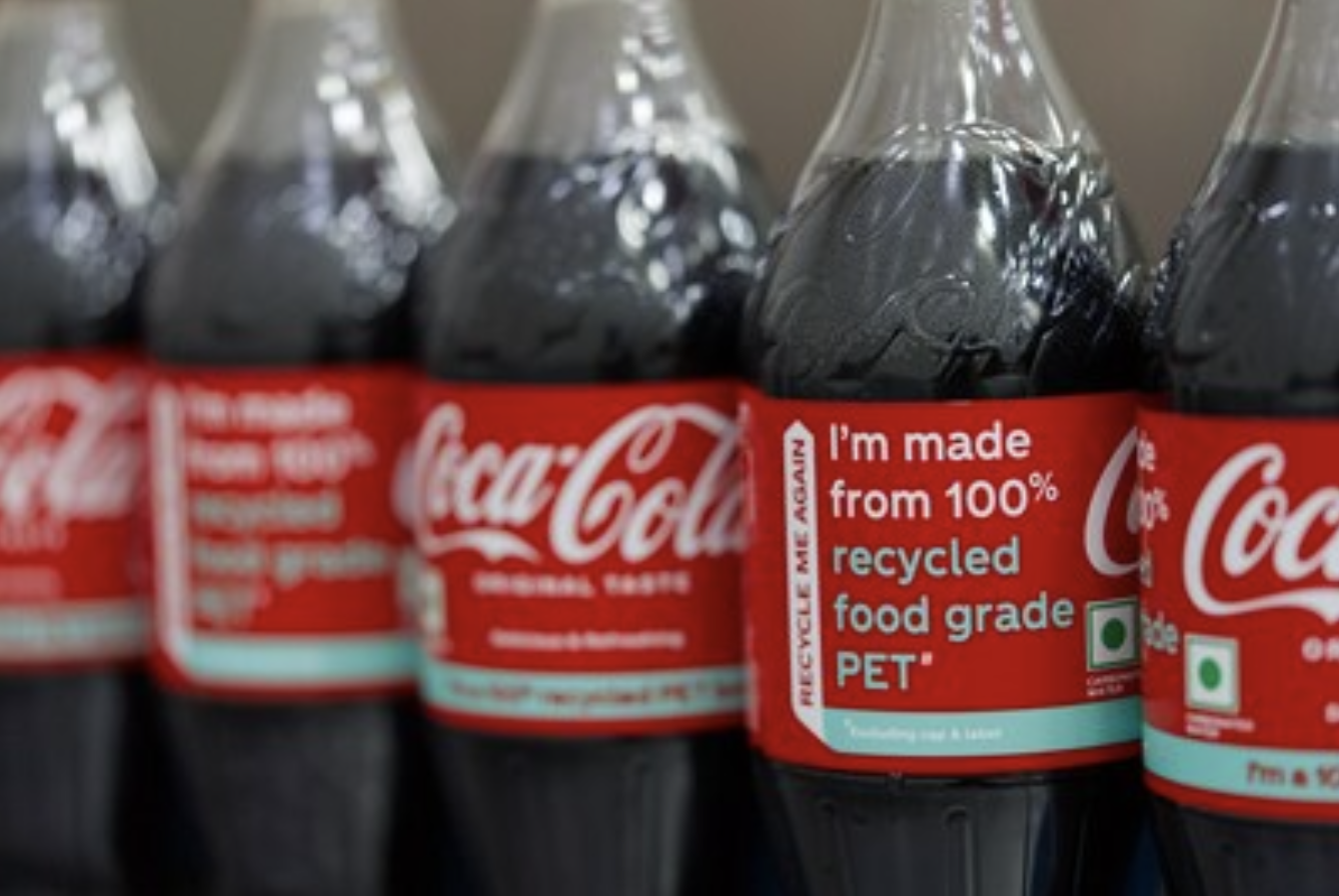 Coca-Cola India Launches 100% Recycled PET Bottles in the Carbonated Beverage Category