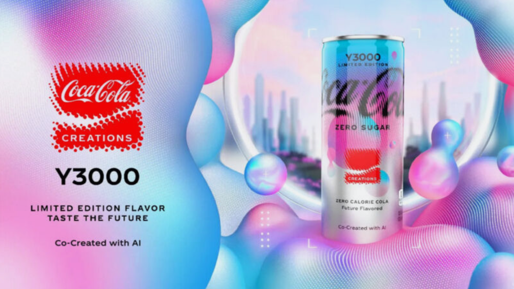 Coca-Cola unveils packaging co-created with AI