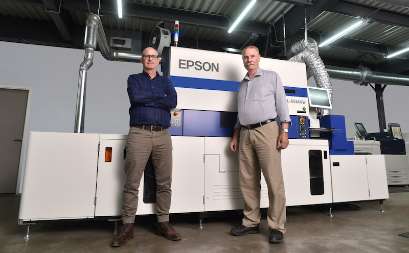 Epson digital label press credit Epson America, Inc.