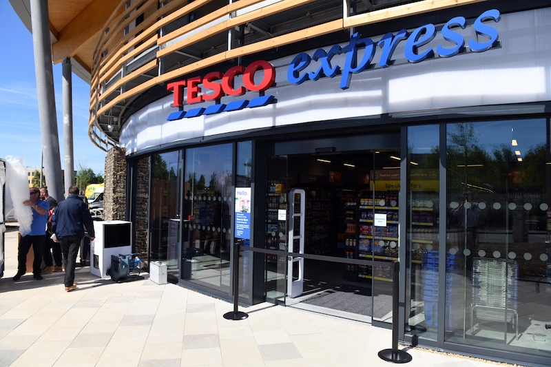 Exterior Tesco Heart Express store credit Tesco PLC