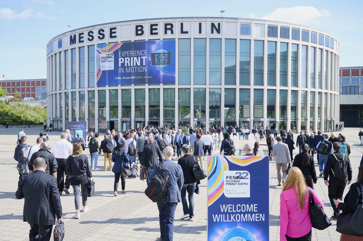 FESPA Global Print Expo 2022 Mess Berlin