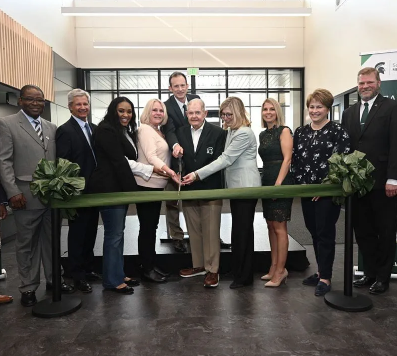 MSU celebrates opening of newly renovated School of Packaging building with ribbon cutting ceremony