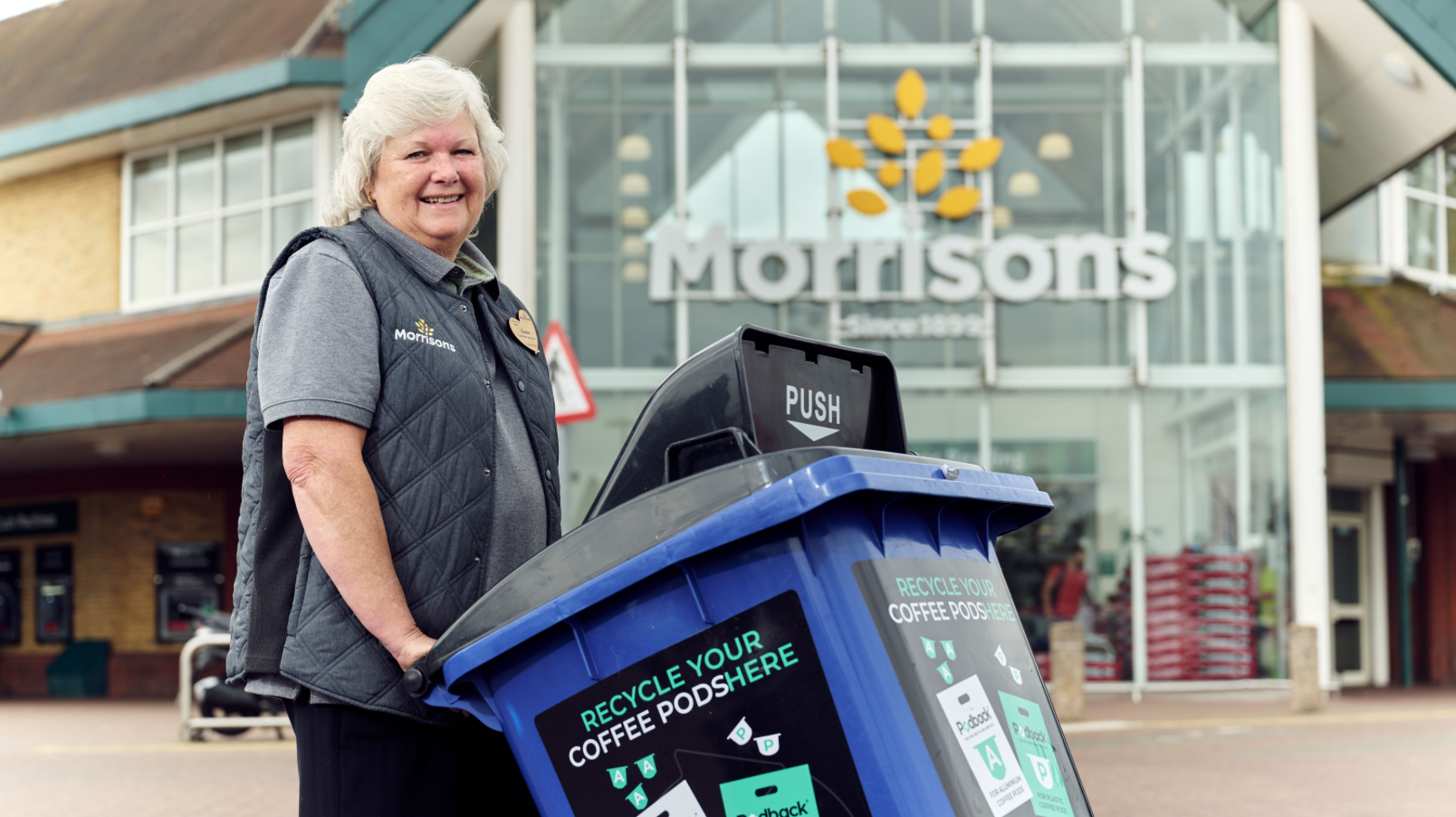 Morrisons becomes first UK supermarket to introduce coffee pod recycling points