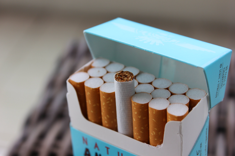 Pack of cigarettes credit Lindsay Fox Ecigarette Reviewed com