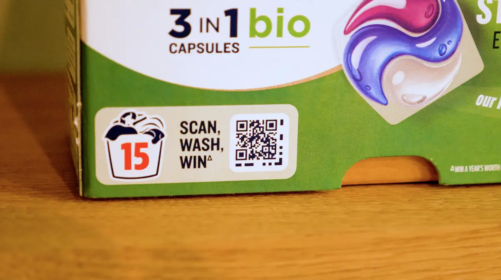 Persil QR codes make shopping more inclusive for blind and partially sighted people