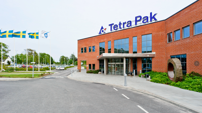 Photograph of the main entrance in Lund, Sweden, June 2011 credit Tetra Pak International S.A.