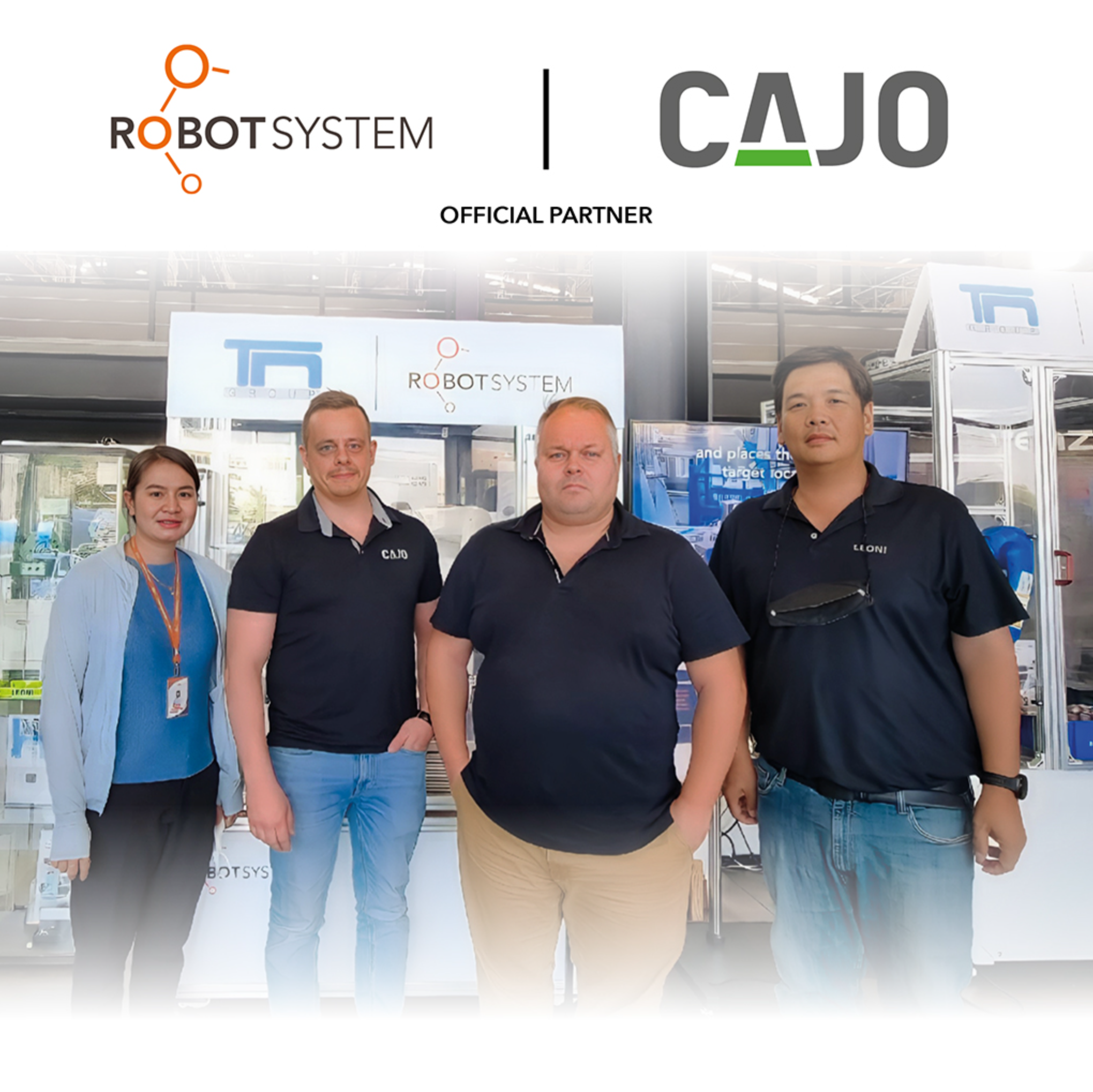 Cajo partners with Robot Systems
