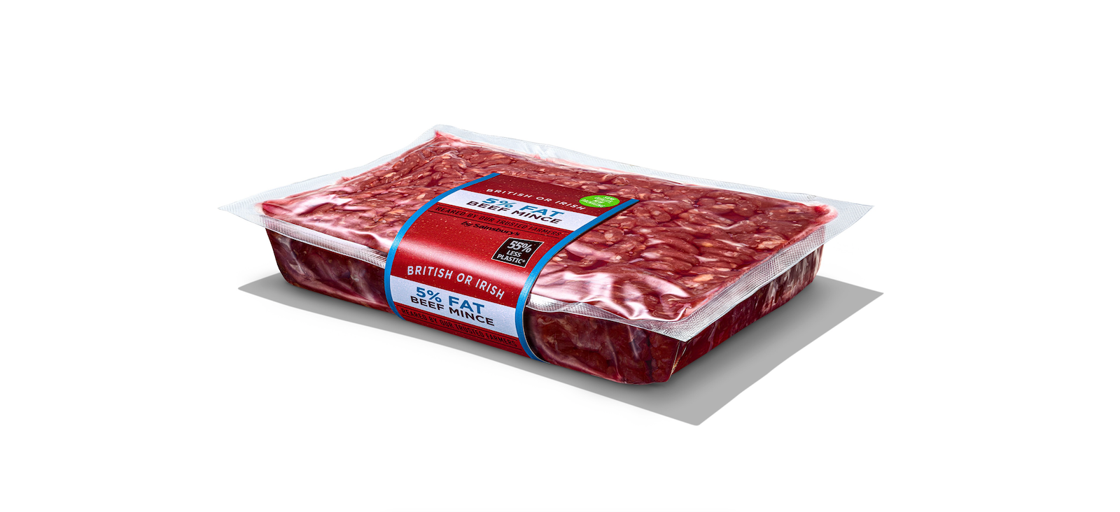 Sainsbury's switches to vacuum-sealed packaging for beef mince