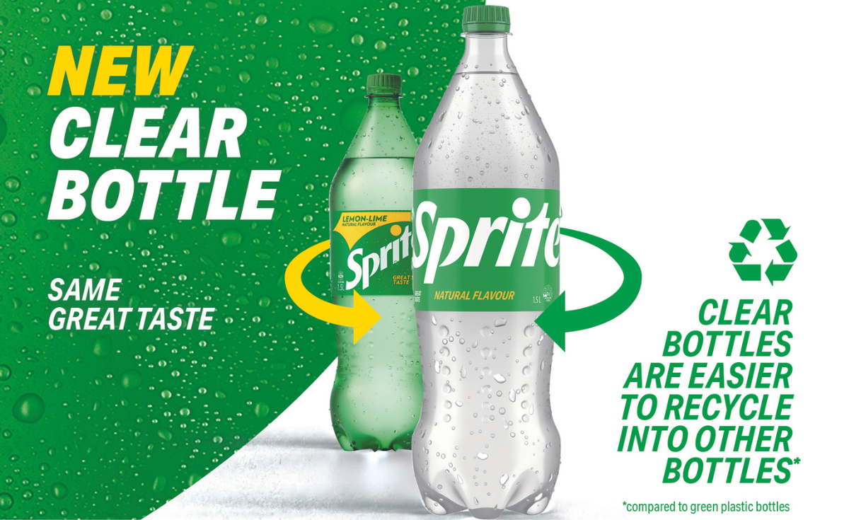 Sprite clear transition credit Coca Cola Europacific Partners