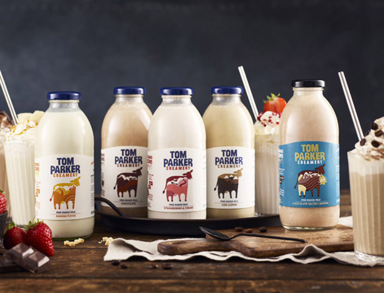 Tom Parker Creamery implements reusable glass bottle programme