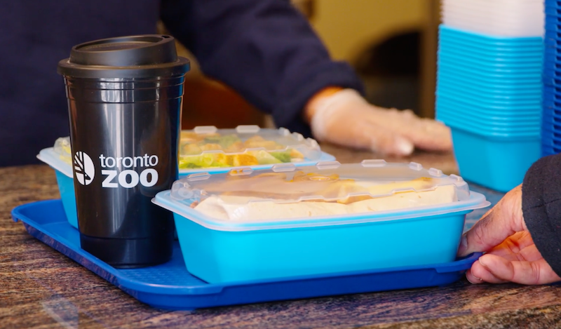 Toronto Zoo launches Friendlier reusable containers credit Compass Group Canada globalnewswire