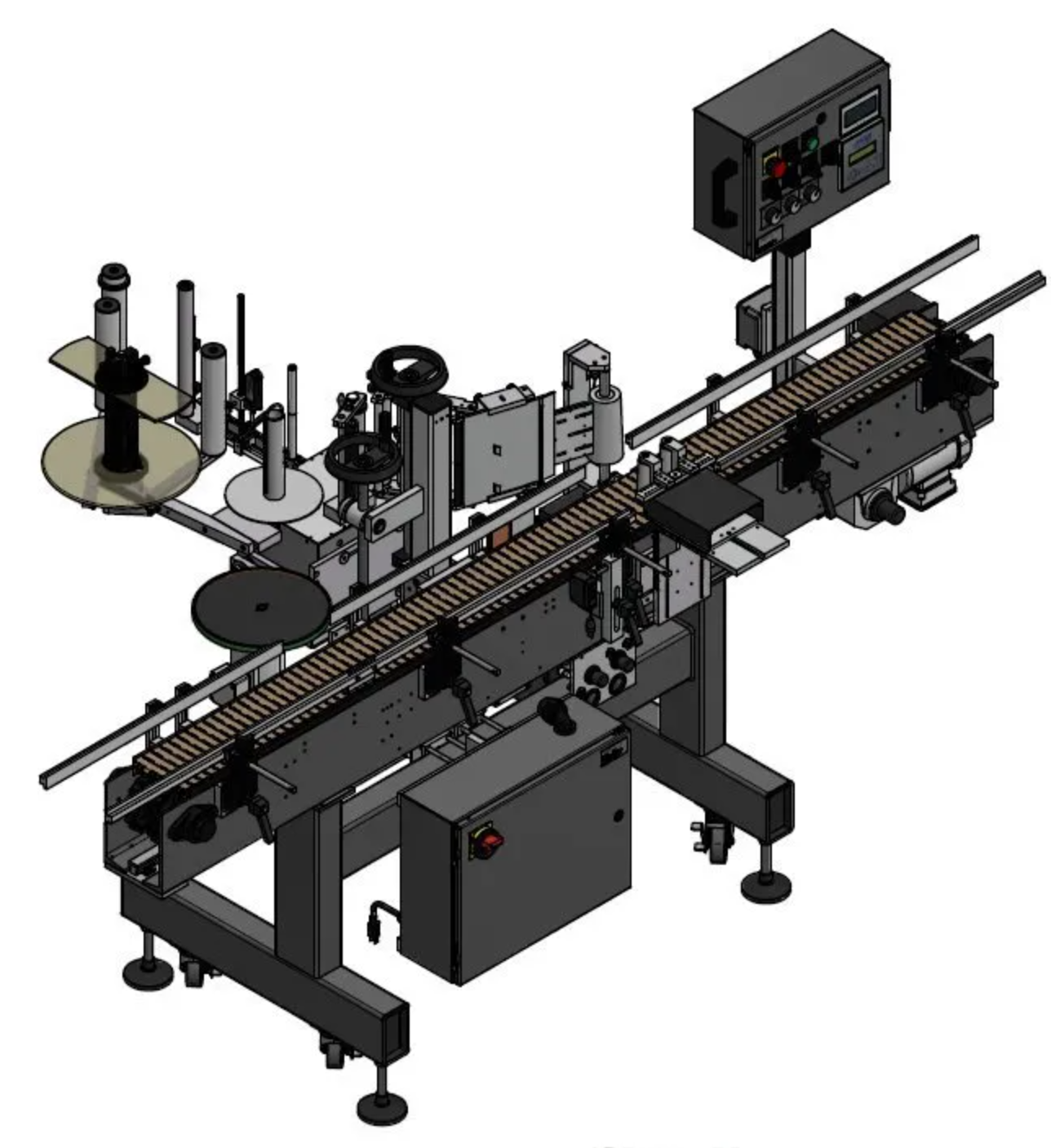 Universal Labeling Systems R321 conical labeling machine