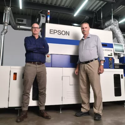 Calgary's Mountain View Printing upgrades with Epson digital label press