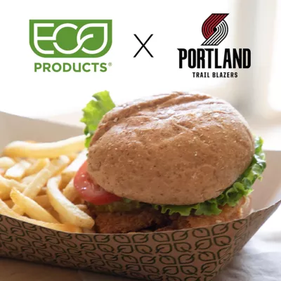 NBA's Portland Trail Blazers choose Eco-Products compostable packaging