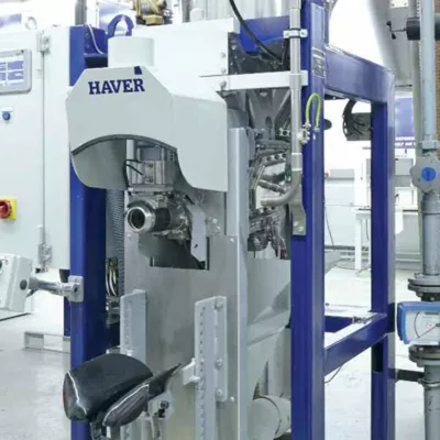 Haver & Boecker Elementra inline valve bag packer
