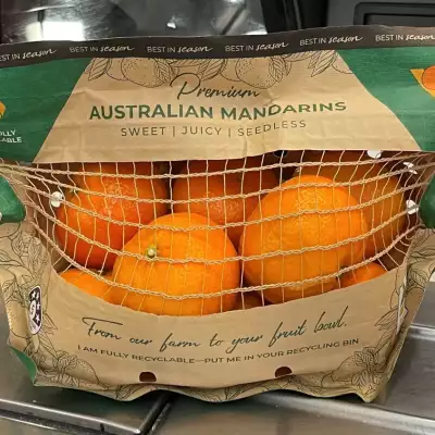 Costa trials 100% recyclable paper bags for mandarins