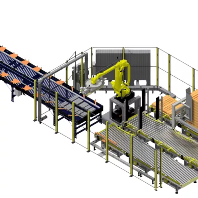 Kaufman Engineered Systems example KPal vacuum palletizing system configuration