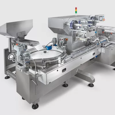 Laferpack DISKO flow pack wrapping machine for food