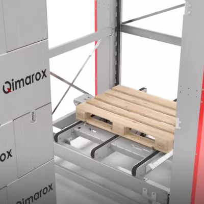 Qimarox logistics palletiser Highrunner HR9