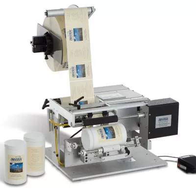 Universal Labeling Systems table top labeler