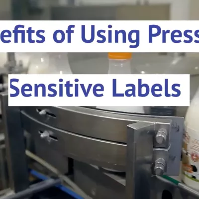 WB Bottle Supply pressure sensitive labelling