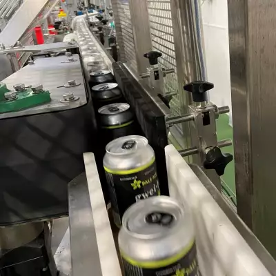 Sovereign Labelling Machines – wrap around labelling – high speed labelling of beer cans