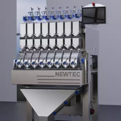 Newtec Weighing Machine, model 2008PCM/Memory Pans for processed food
