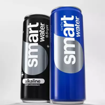 Coca-Cola's smartwater now available in aluminium cans