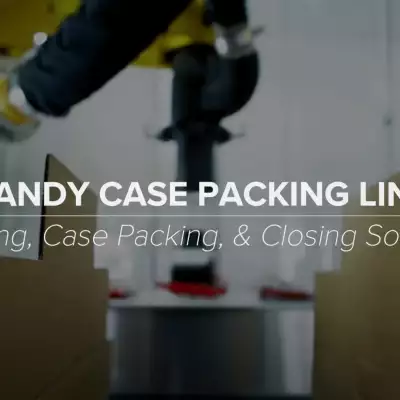 Candy packaging equipment – Delkor's LSP Series Case Packer