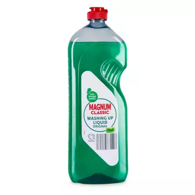 Aldi unveils 100% rPET washing up liquid bottles