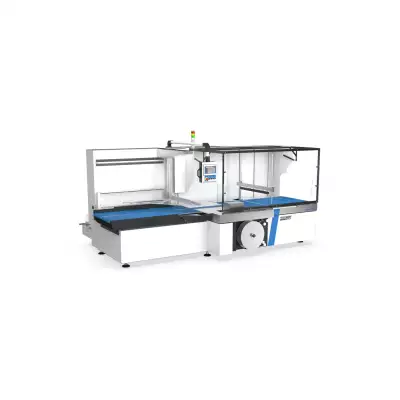 Hugo Beck servo X 800 film packaging machines with maximum modularity for large-format products