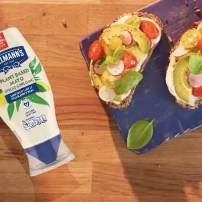 Hellmann’s unveils new squeeze bottle technology for plant-based mayo