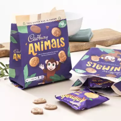 Mondelez introduces new paper-based packaging for snack food market