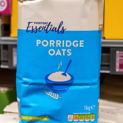 Aldi switches to paper packaging for porridge oats
