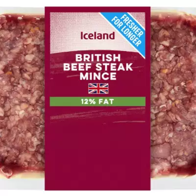 Iceland introduces vacuum-packed beef and pork mince to extend shelf life