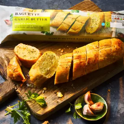 M&S introduces recyclable paper packaging for garlic baguettes