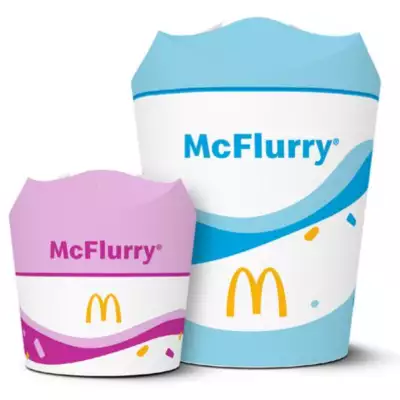 McDonald's rolls out four-flap McFlurry cups to enhance packaging recyclability