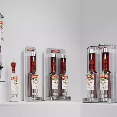 Diageo trials reusable keg and dispense system for spirits on Smirnoff vodka