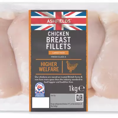 Aldi highlights chicken welfare with new packaging