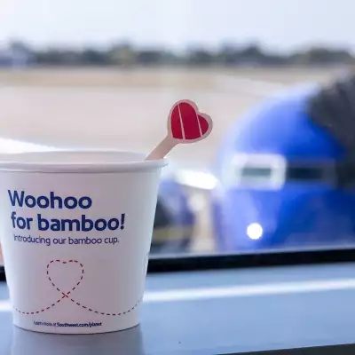 Southwest Airlines introduces bamboo cups and wooden stir sticks to inflight service