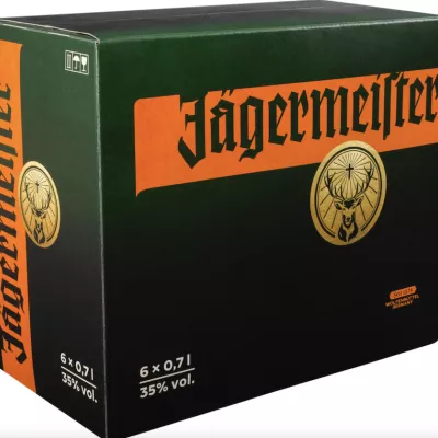 Jägermeister switches to corrugated board for its shipping boxes