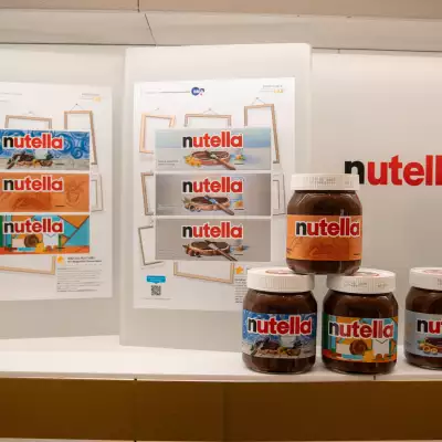 Nutella® labels reimagined through AI and digital printing technology