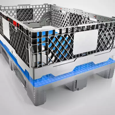 Craemer Group: Added value for logistics – the Euro pallet collar CC1