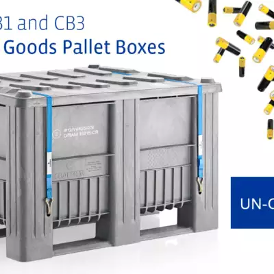 Craemer Group: UN pallet boxes CB1 and CB3 made of PE – Perfect for dangerous goods