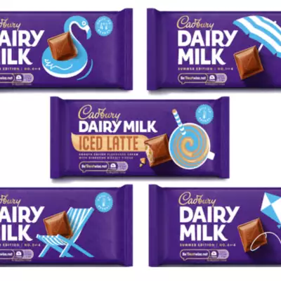 Cadbury unveils temperature-activated packaging for summer bars