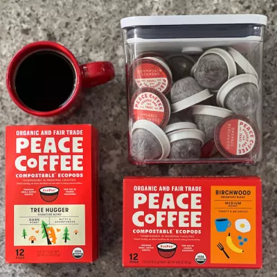 US-based Peace Coffee unveils new compostable coffee pods