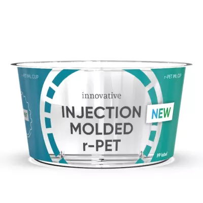 Greiner Packaging reveals breakthrough in sustainable injection molded r-PET cup production