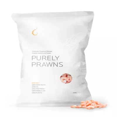 Coldwater Prawns of Norway launches sustainable packaging pouch